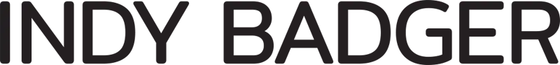 Indy Badger Name Logo